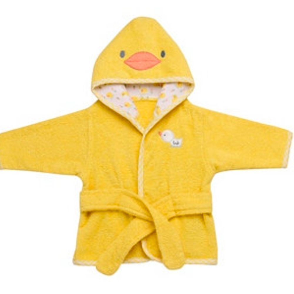Nwt Little Me Duck Hooded Baby Robe Size 0-9 Months, 0-3 3-6 6-9 Lot Of 3